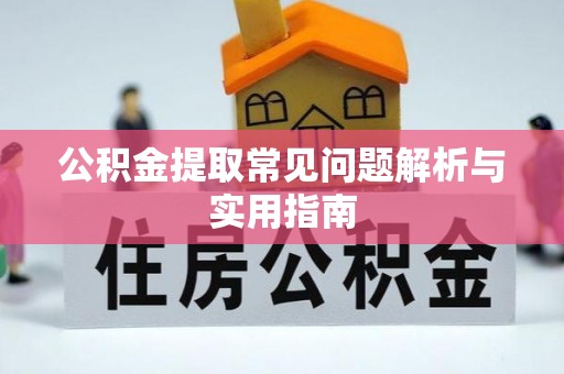 兴城公积金提取常见问题解析与实用指南