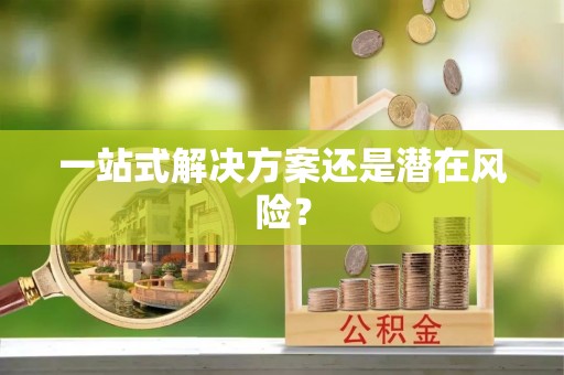 兴城一站式解决方案还是潜在风险？